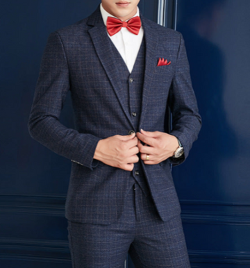 Stylish Suit for All Seasons - Complete Set (BUY THE BLAZER AND GET PANTS + VEST FREE)