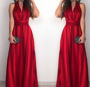 V-Neck Luni Dress