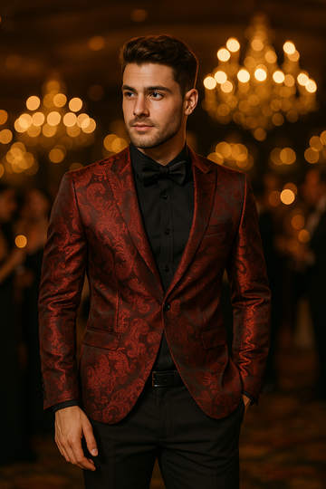 Slim men's suit