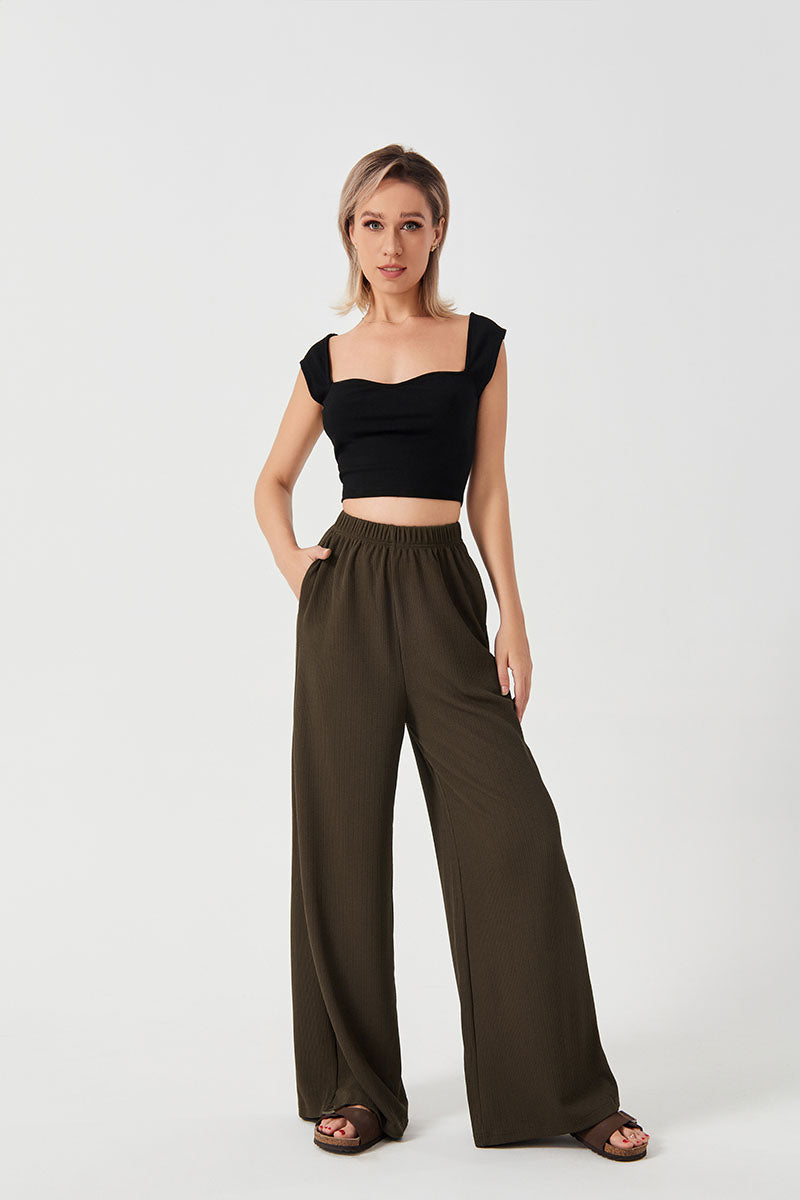 Women’s Casual Wide-Leg Pants – Effortless Comfort & Style
