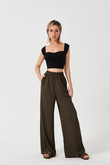 Women’s Casual Wide-Leg Pants – Effortless Comfort & Style
