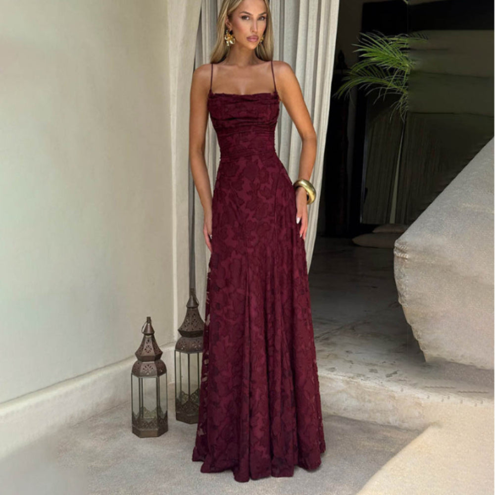 Isabelle | Backless Chiffon Evening Dress – Buy 1, Get 1 Free