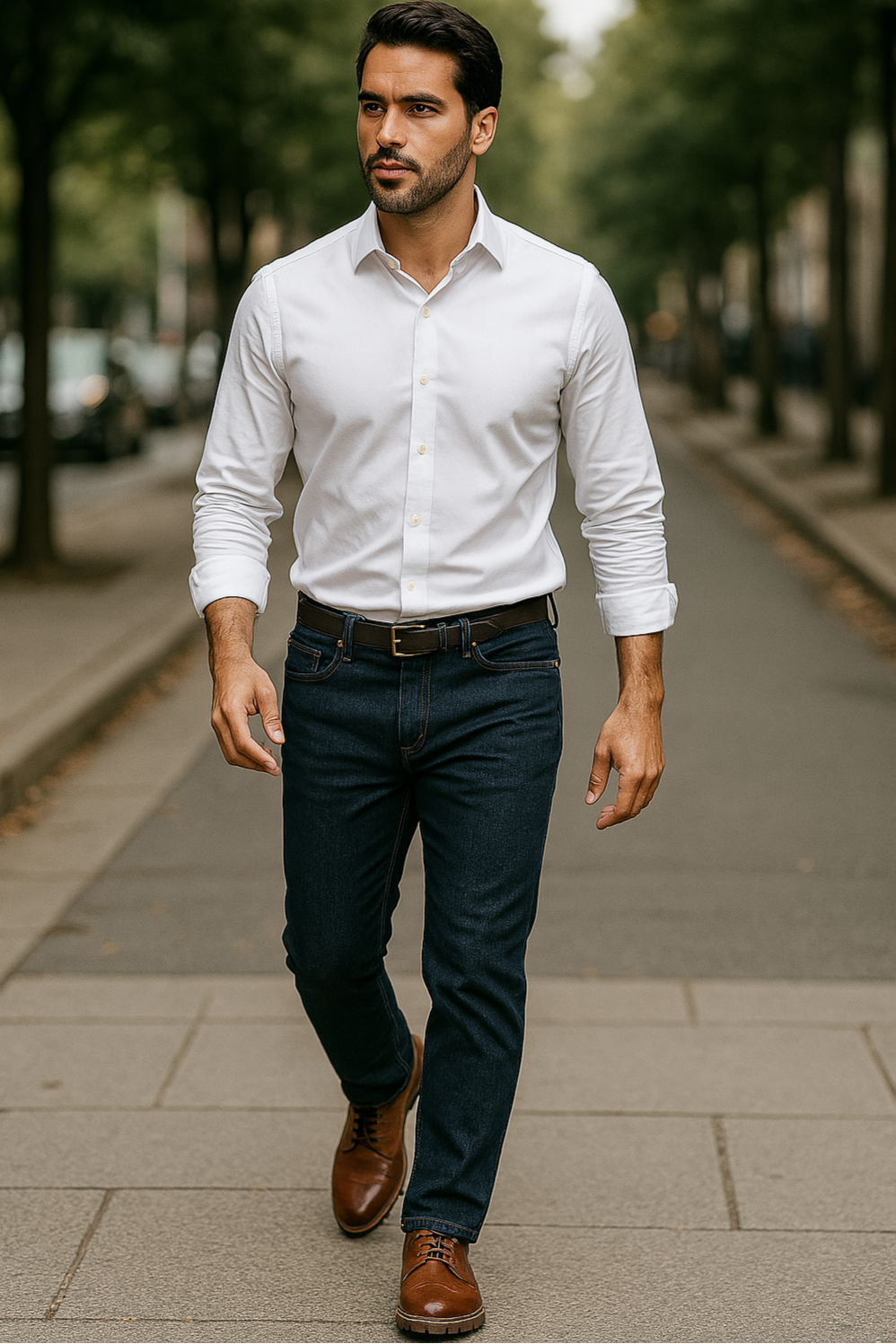 Men's Business Suits And Casual Leather Shoes