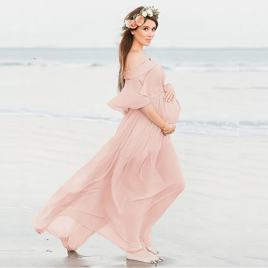 https://ae01.alicdn.com/kf/S0802880616a246ab8f2e61b0842b9799o/New-Pink-Ruffles-Maternity-Dresses-For-Photo-Shoot-Bohemian-Chiffon-Pregnant-Women-Photography-Props-Maxi-Dress.jpg