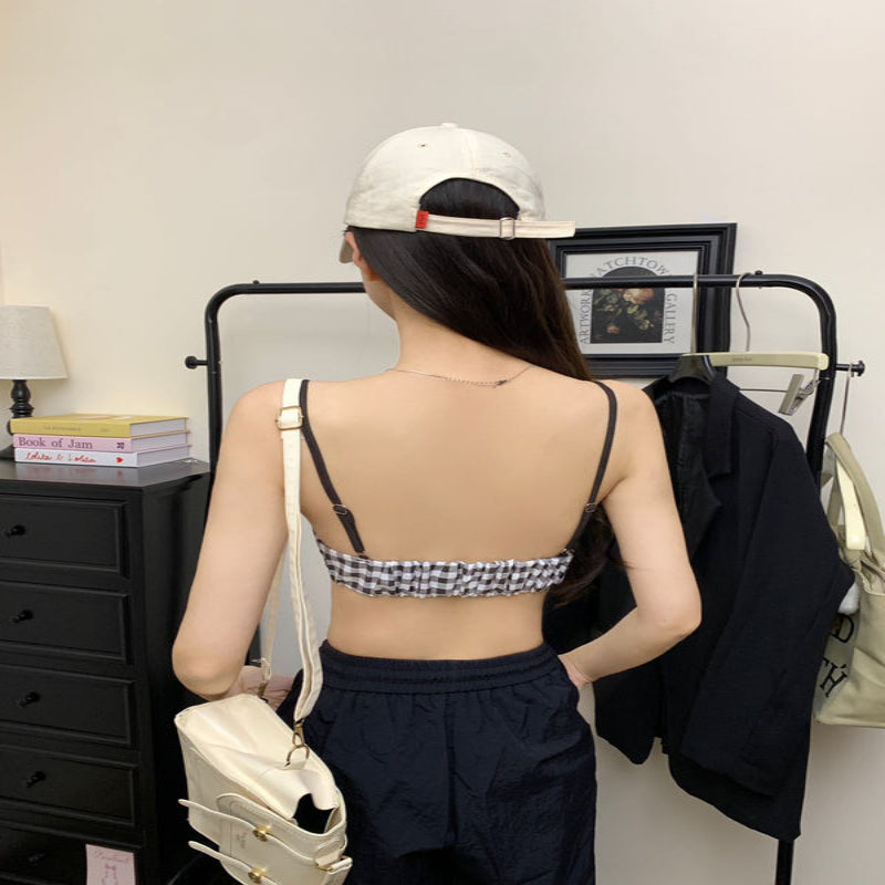 Women's Camisole Bra – Chest Wrap with Sexy Beauty Back