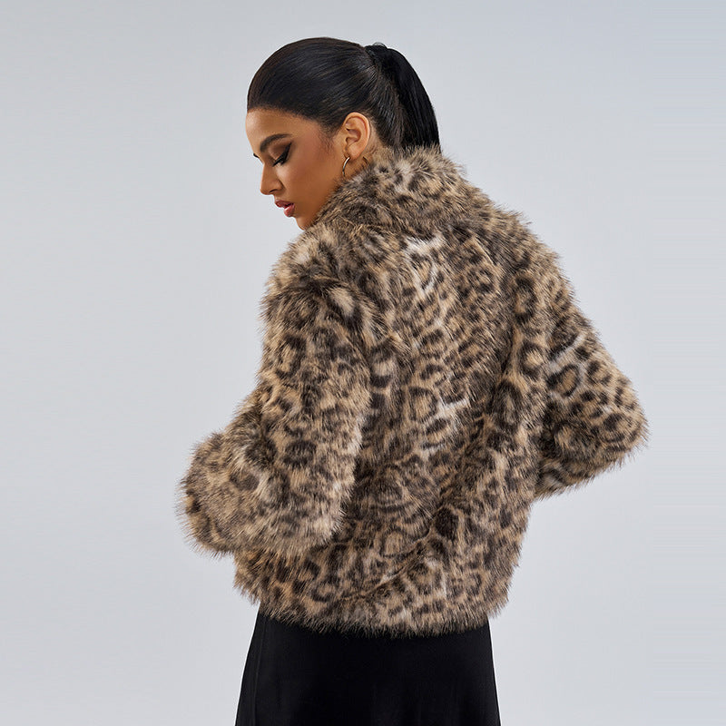 New Buckle Lapel Leopard Print Coat – Bold Street Fashion